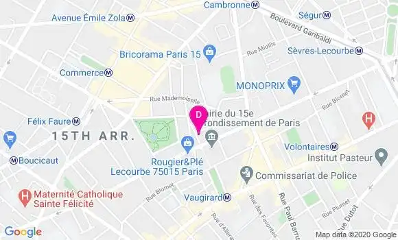 Localisation Justine Bonnefoy