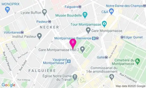 Localisation Emilie Vialon