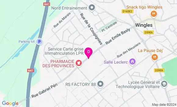 Localisation Rémy Faucomprez