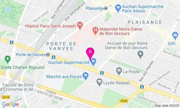 Localisation Jean Jacques Saadoun
