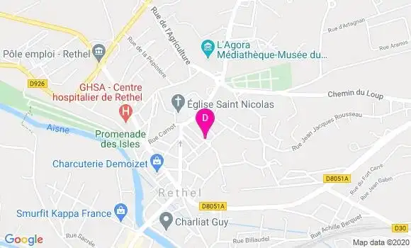 Localisation Anne Ponce