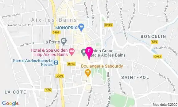 Localisation Cecile Brochier