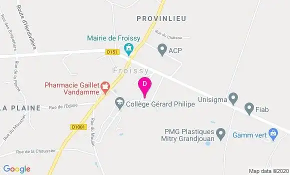 Localisation Philippe Sestier