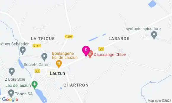 Localisation Chloé Daussange