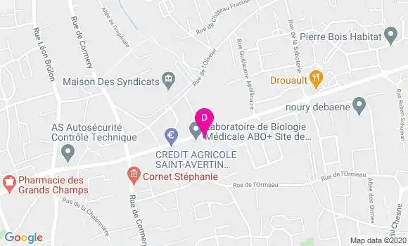 Localisation Nicolas Franquet