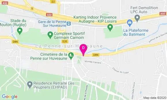 Localisation Caroline Escalier
