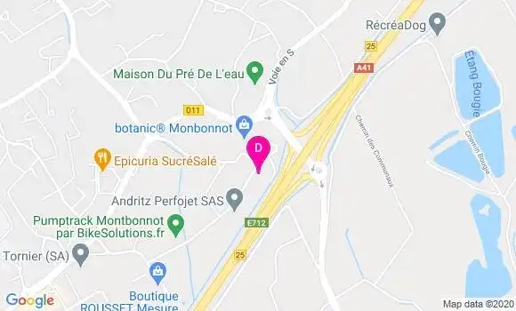 Localisation Patrice Gaujard