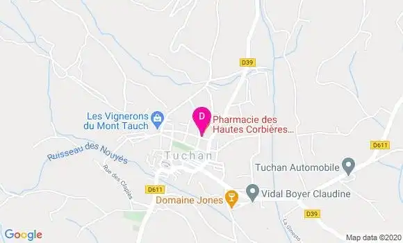 Localisation Jean Luc Bellissens