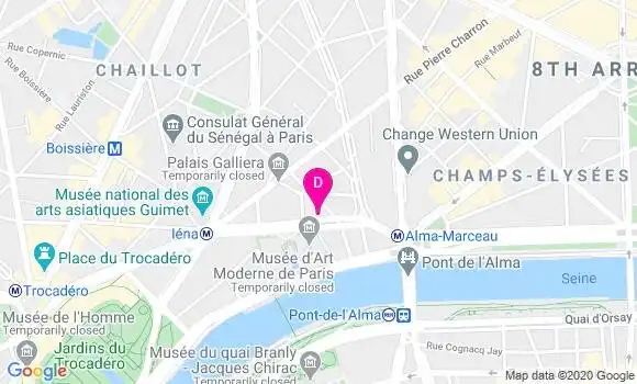 Localisation Daniel Oliel