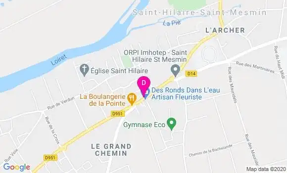 Localisation Paul Demichel