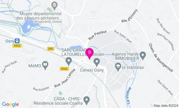 Localisation Emilie Pointeau Fontanille