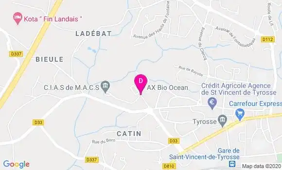 Localisation Laura Refuveille