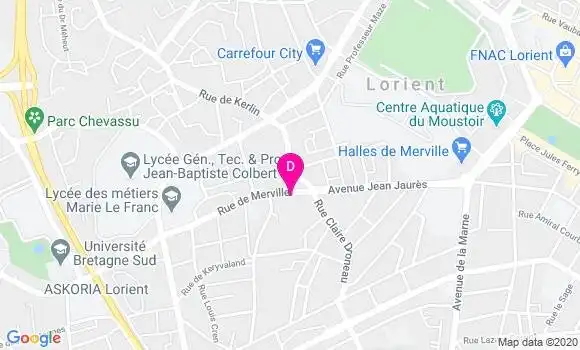 Localisation Xavier Hue