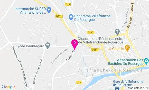 Localisation Frederique Ferrand