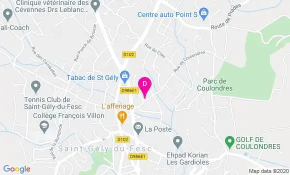 Localisation Catherine Mas