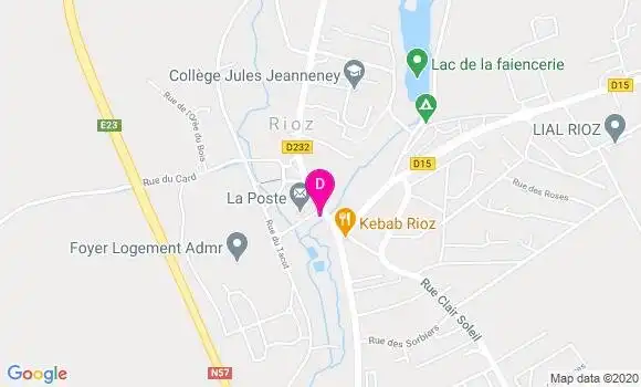 Localisation Pierre Francois Mille