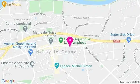 Localisation Nadine Alyamani