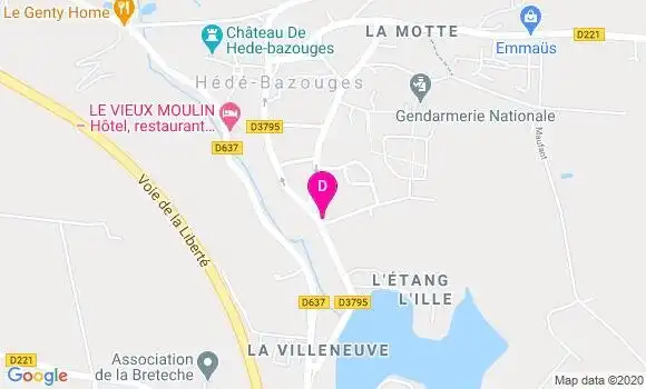 Localisation Sabine Gruel Duval