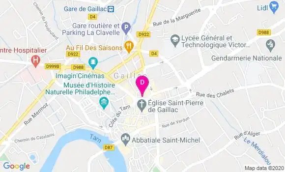 Localisation Anne Daher Husni