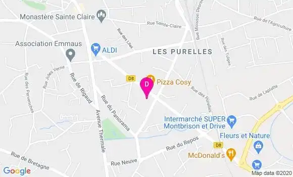 Localisation Didier Couchet