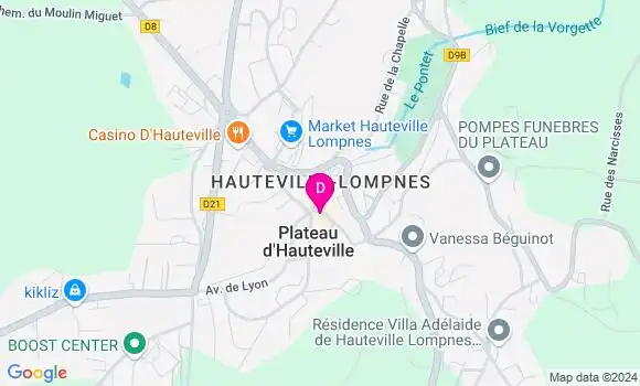 Localisation Jacques Maurel