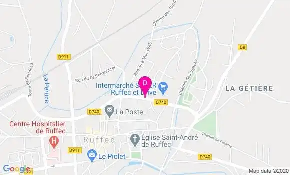 Localisation Isabelle Joachim
