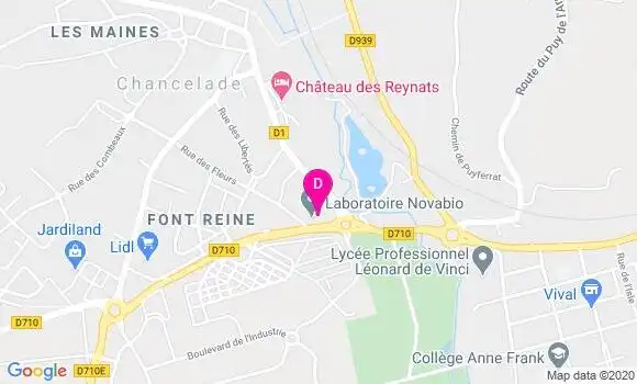 Localisation Laurence Gey Lalande
