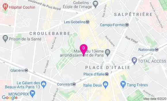 Localisation Henri Mercier