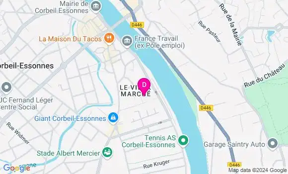 Localisation Geoffrey Flahaut