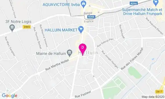 Localisation Samuel Gonthier