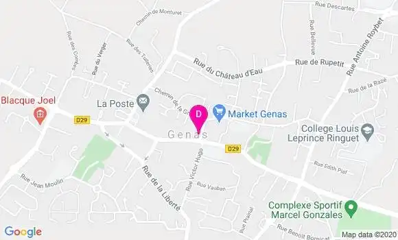Localisation Gregoire Fontana