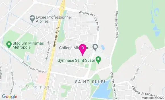 Localisation Martine Grillaud