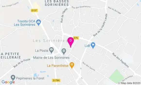 Localisation Charles Cretal