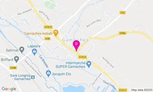 Localisation Jean Luc Pommel