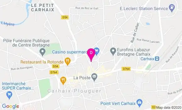 Localisation Sandrine Le Gall
