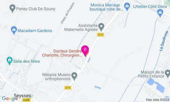 Localisation Charlotte Gendre
