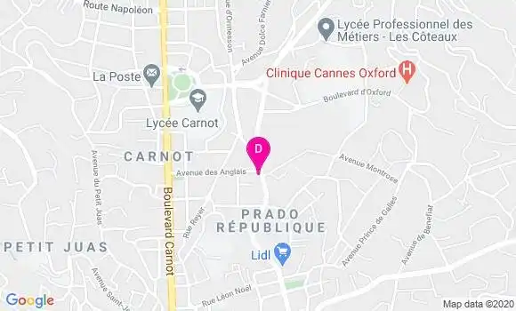 Localisation Jean Pierre Forgue