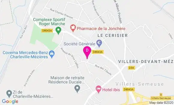 Localisation Anne Delire