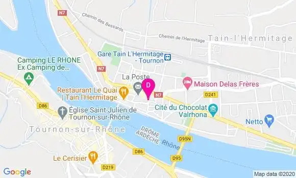 Localisation Nathalie Duvernay Teyssier