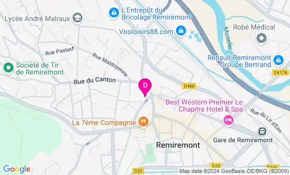 Localisation Gaetan Paulme