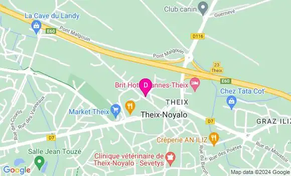 Localisation Pauline Huard