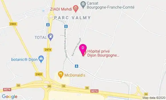 Localisation Vincent Marnat
