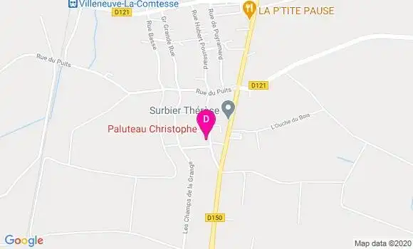 Localisation Christophe Paluteau