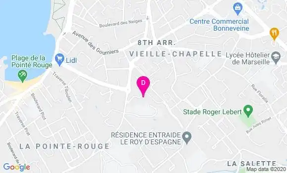 Localisation Bernard Mimouni