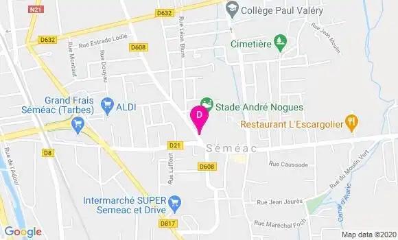 Localisation Claire Hazard