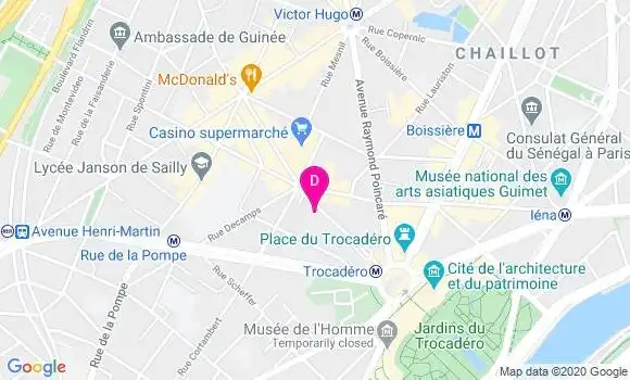 Localisation Claudine Nabavi Tafrechi