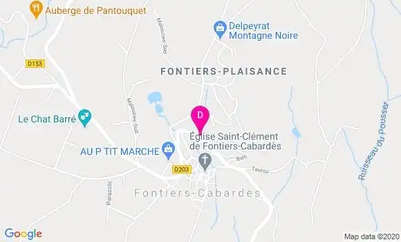 Localisation Mathilde Rabin