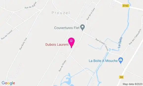 Localisation Laurent Dubois