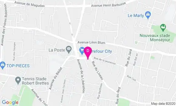 Localisation Arnaud Rindel