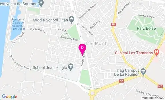 Localisation Jean Fabien Grangeon